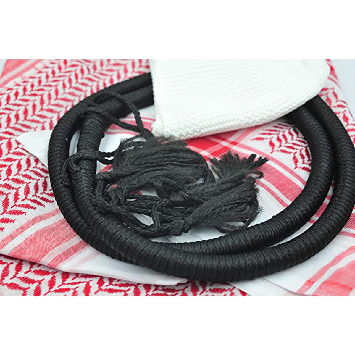 RED GHUTRA SET image 1