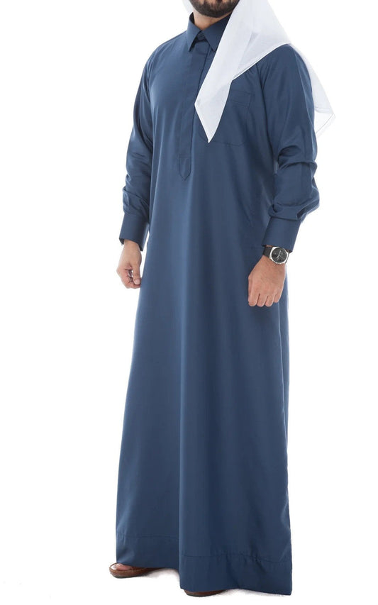 QATARI KANDORA BLUE GOLD EDITION image 1