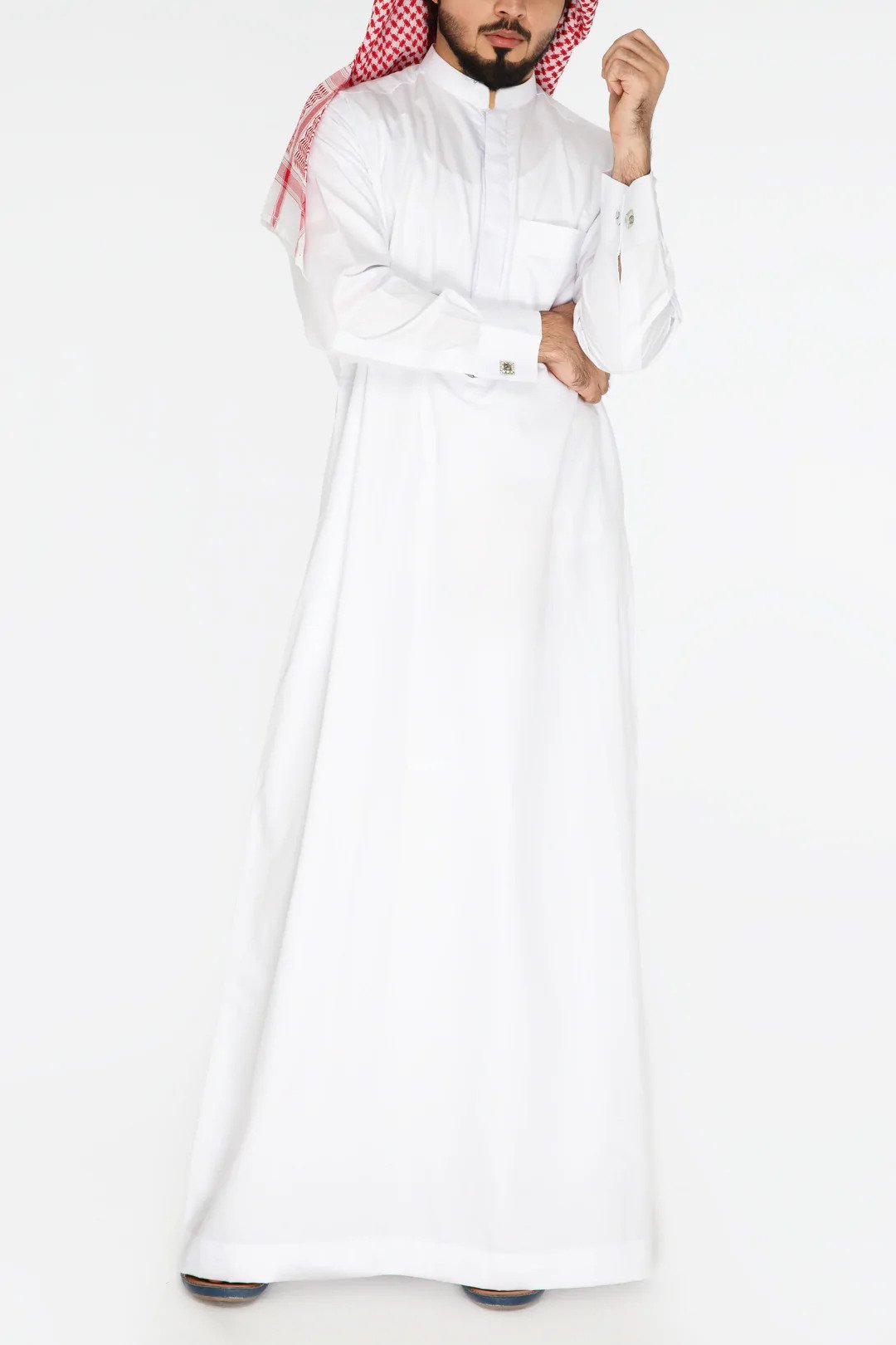 KUWAITI KANDORA WHITE image 0