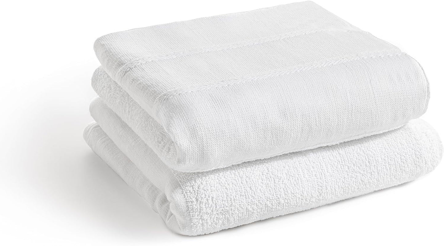 Ihram Towels for Men, Suitable for Hajj and Umrah 100% Cotton image 1